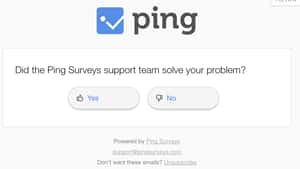 Ping Surveys